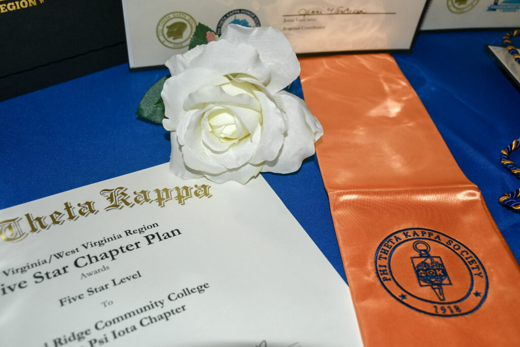 photo of flower by a certificate