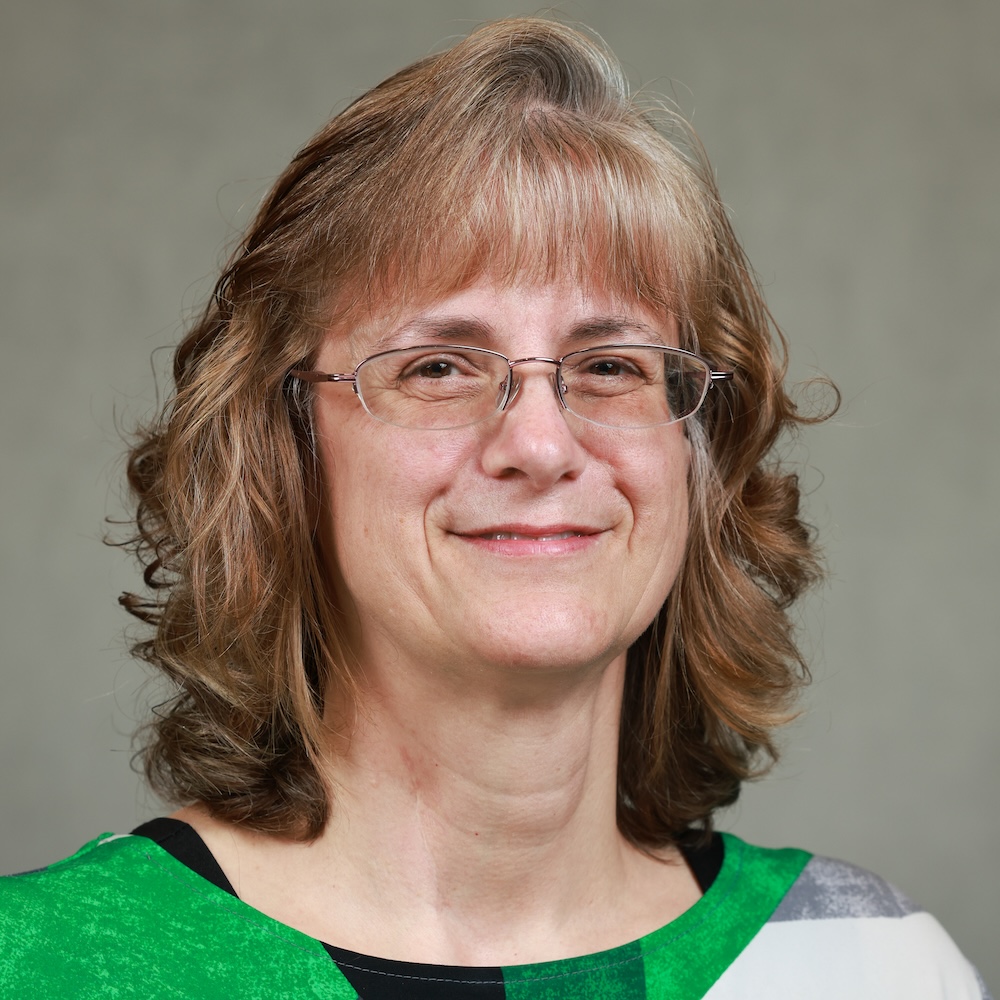 A head shot photograph of professor Melissa Stange