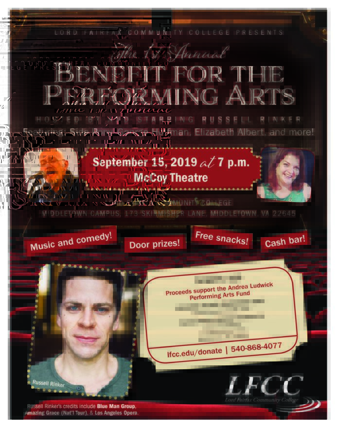 First Annual Benefit for the Performing Arts
