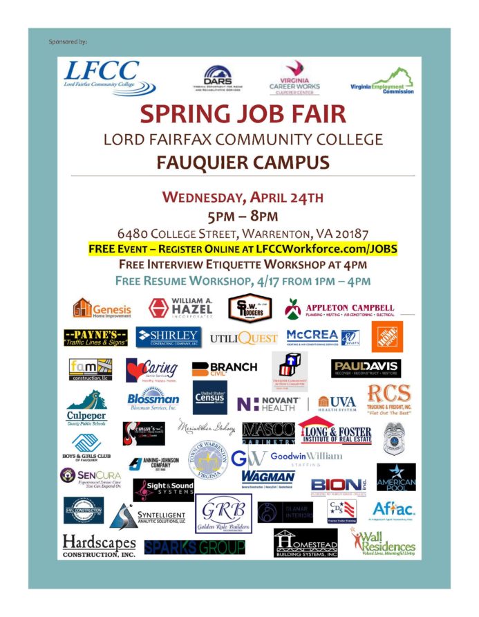 spring job fair - 2019