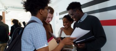 group of students dual enrollment