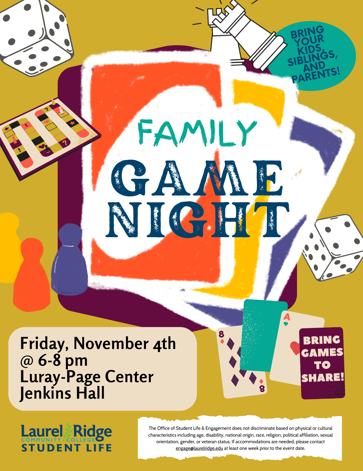 Family Game Night: Ngày cuối tuần là thời gian tuyệt vời để cả gia đình cùng hòa mình vào một buổi tối chơi game thú vị. Tham gia vào Family Game Night để tạo ra những kỷ niệm và thông điệp yêu thương với những người thân trong cuộc sống của bạn.