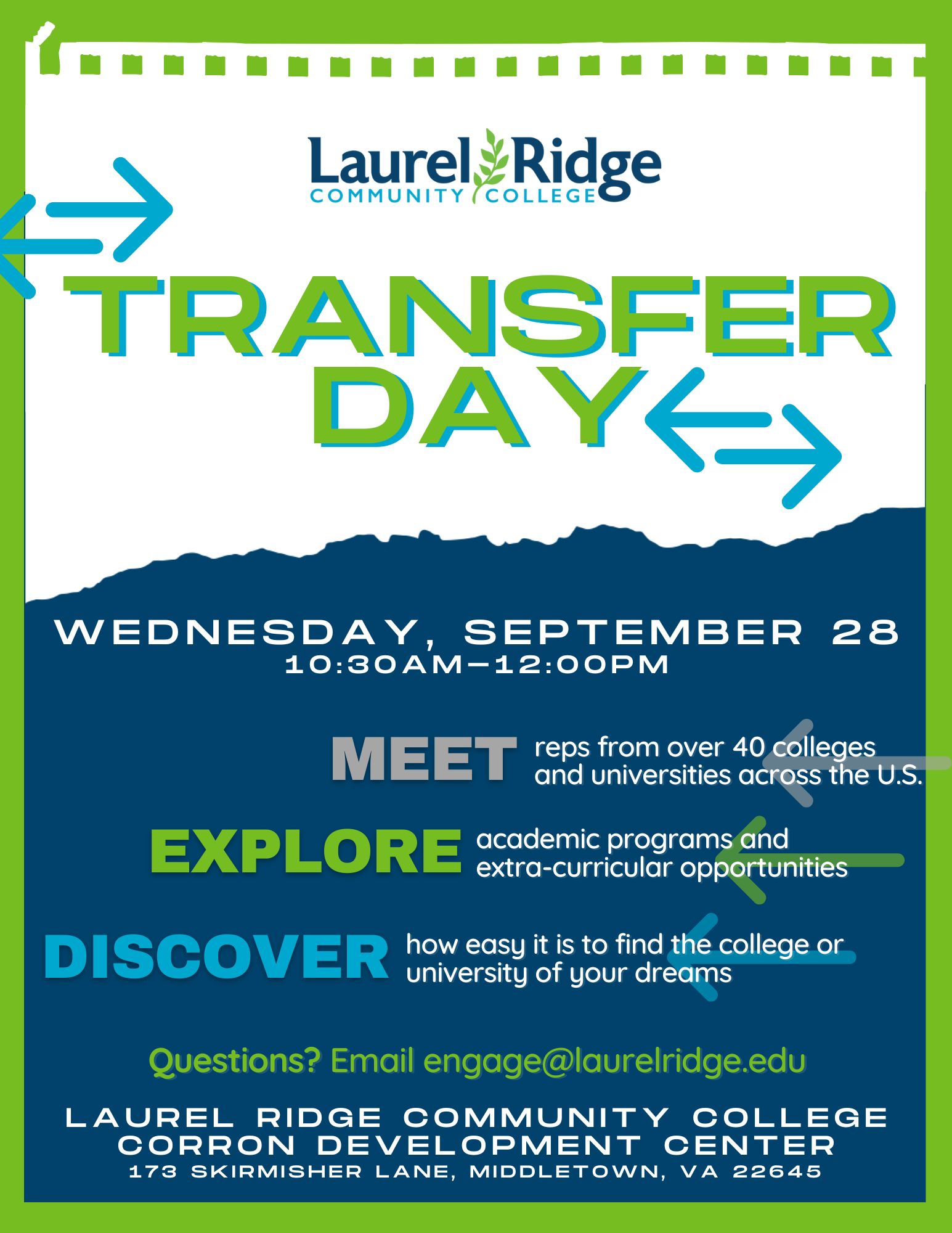 Transfer event at Laurel ridge