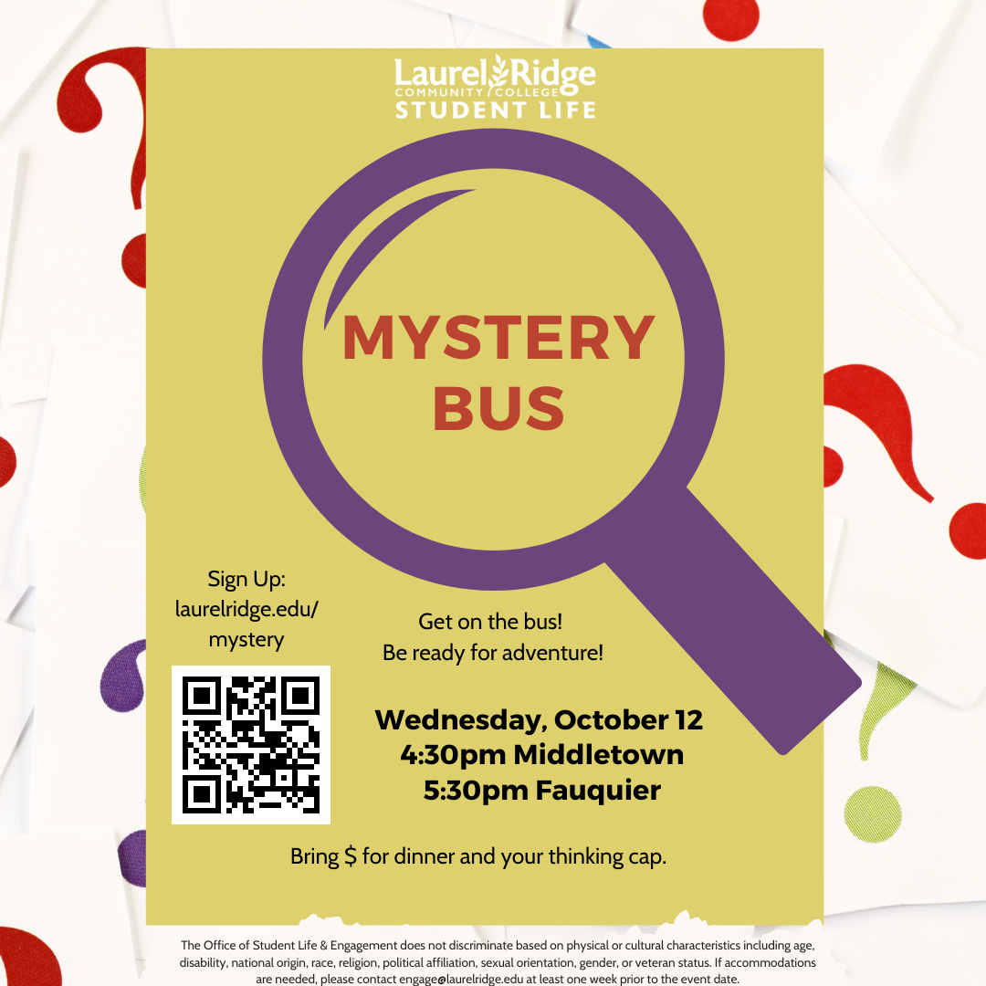 Mystery Bus Flyer