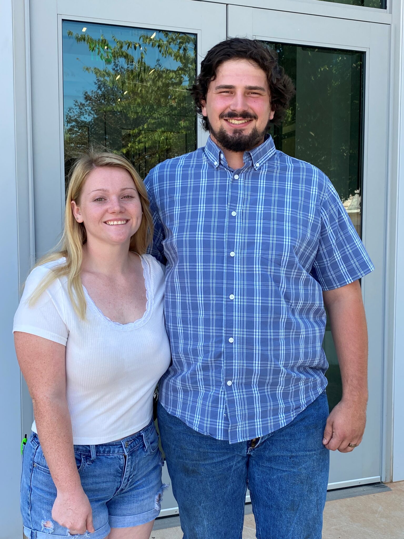 Blake DeForest and his wife, Chloe