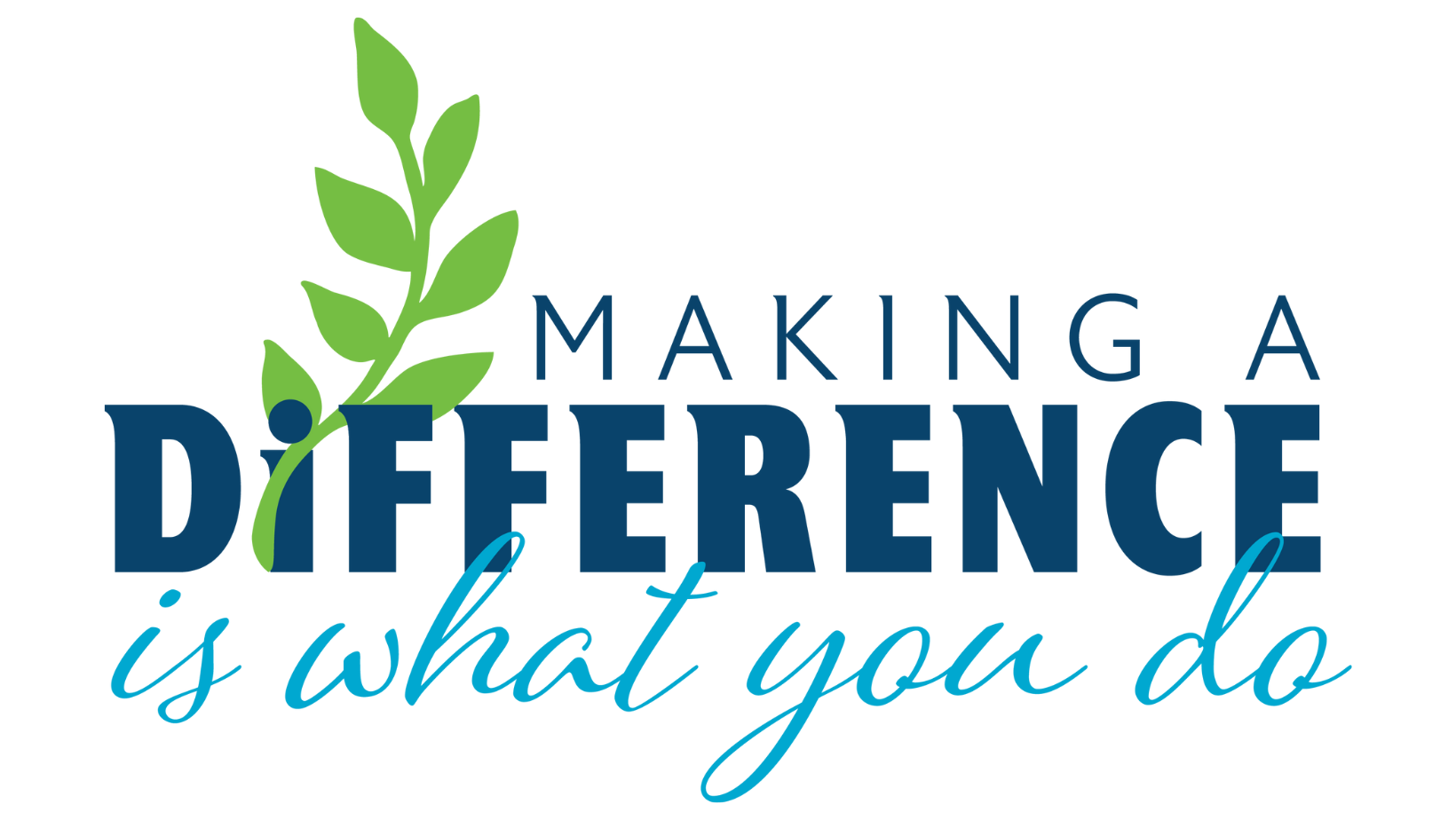 making a difference logo
