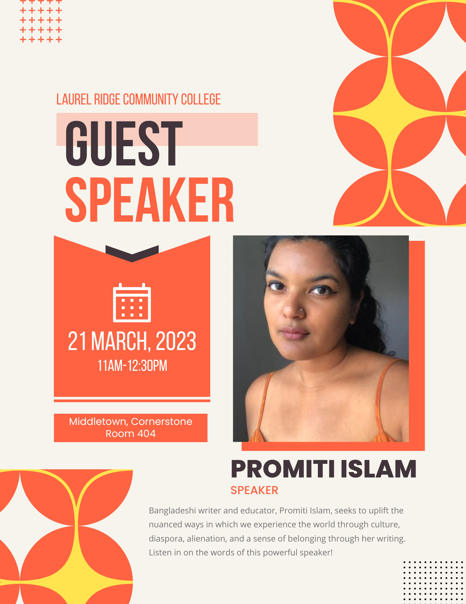 321 Guest Speaker - Promiti Islam