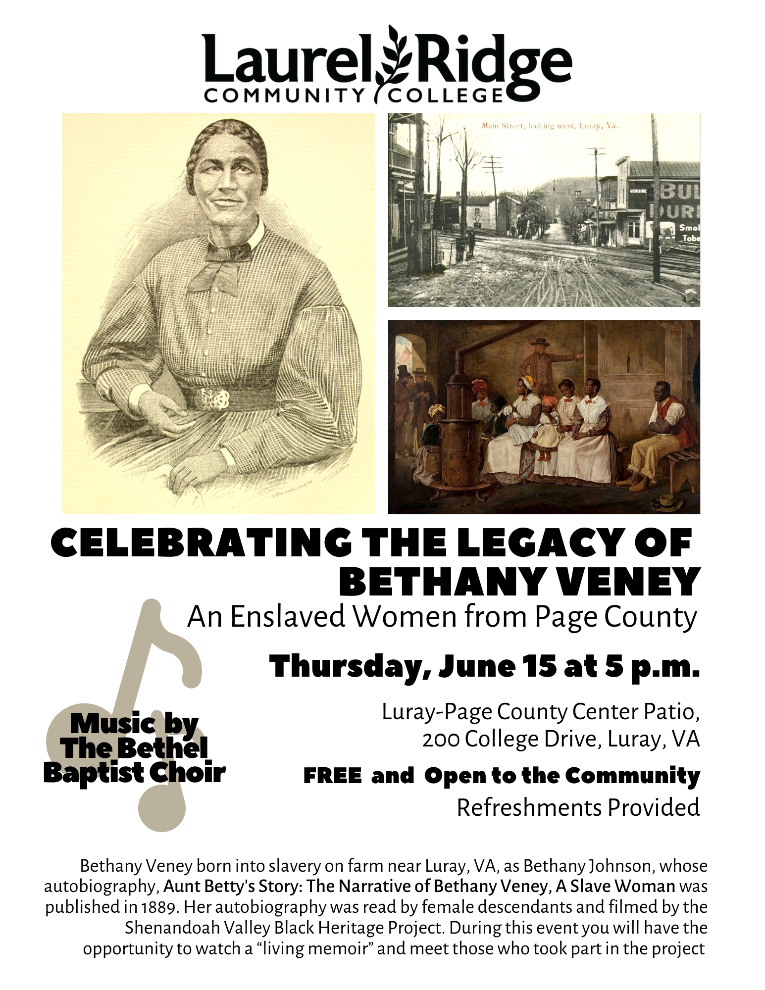Celebrating the Legacy of Bethany Veney
