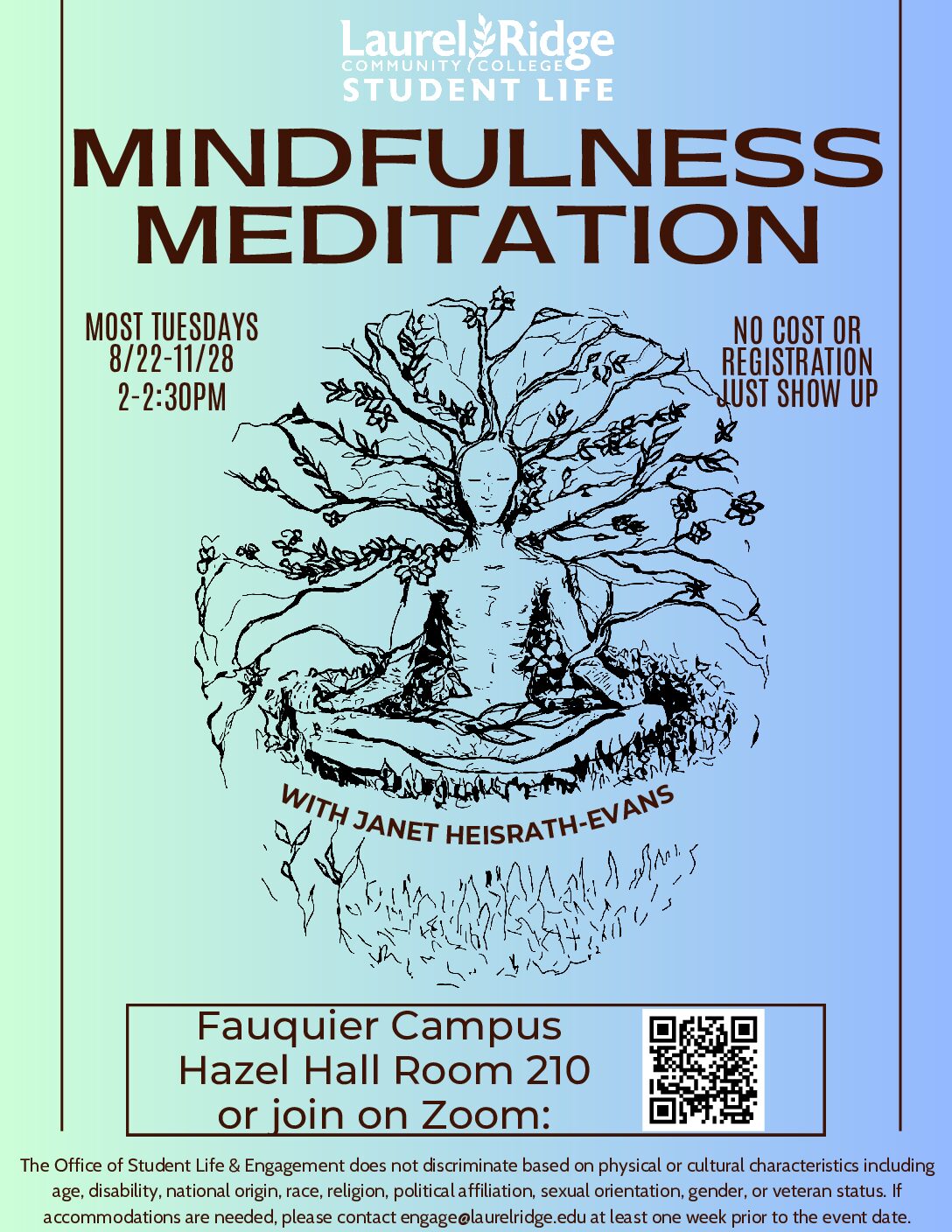 Mindful Meditation flyer