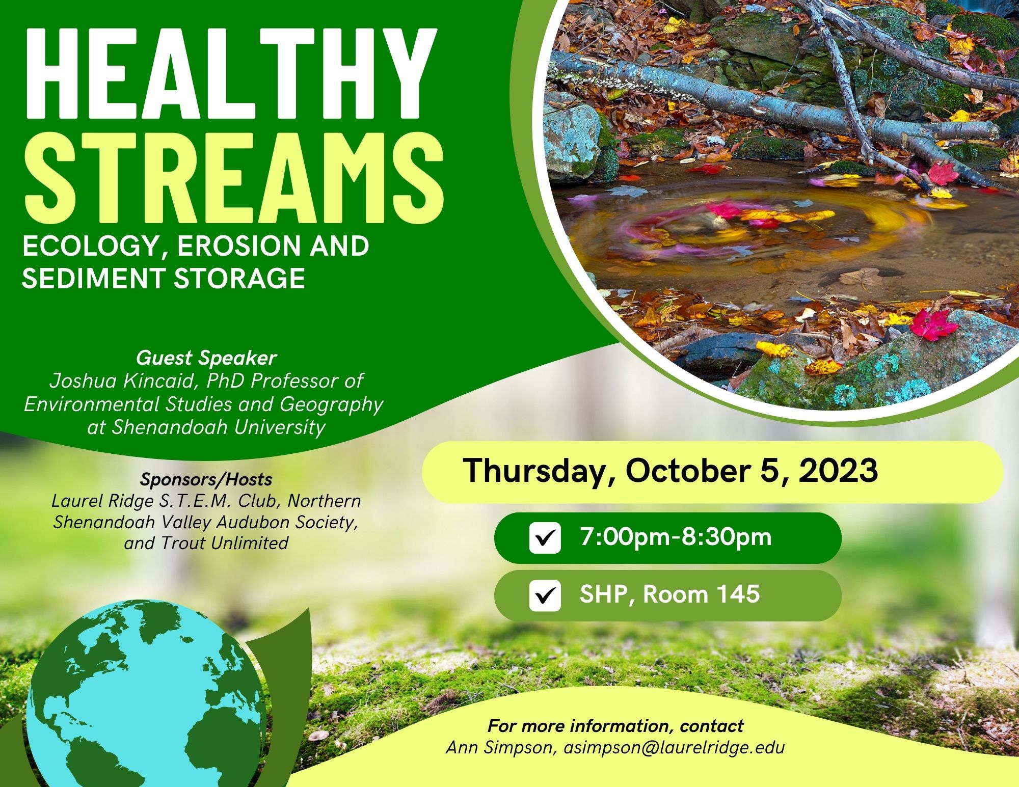 Healthy Streams flyer