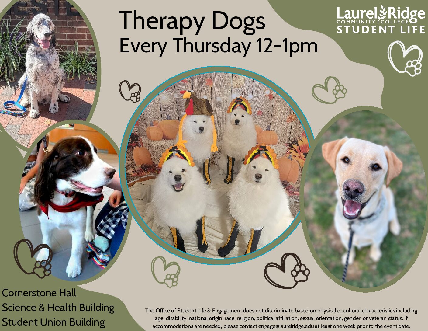 Therapy Dogs flyer