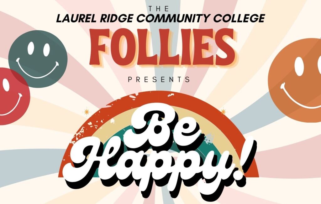 Follies Be Happy graphic
