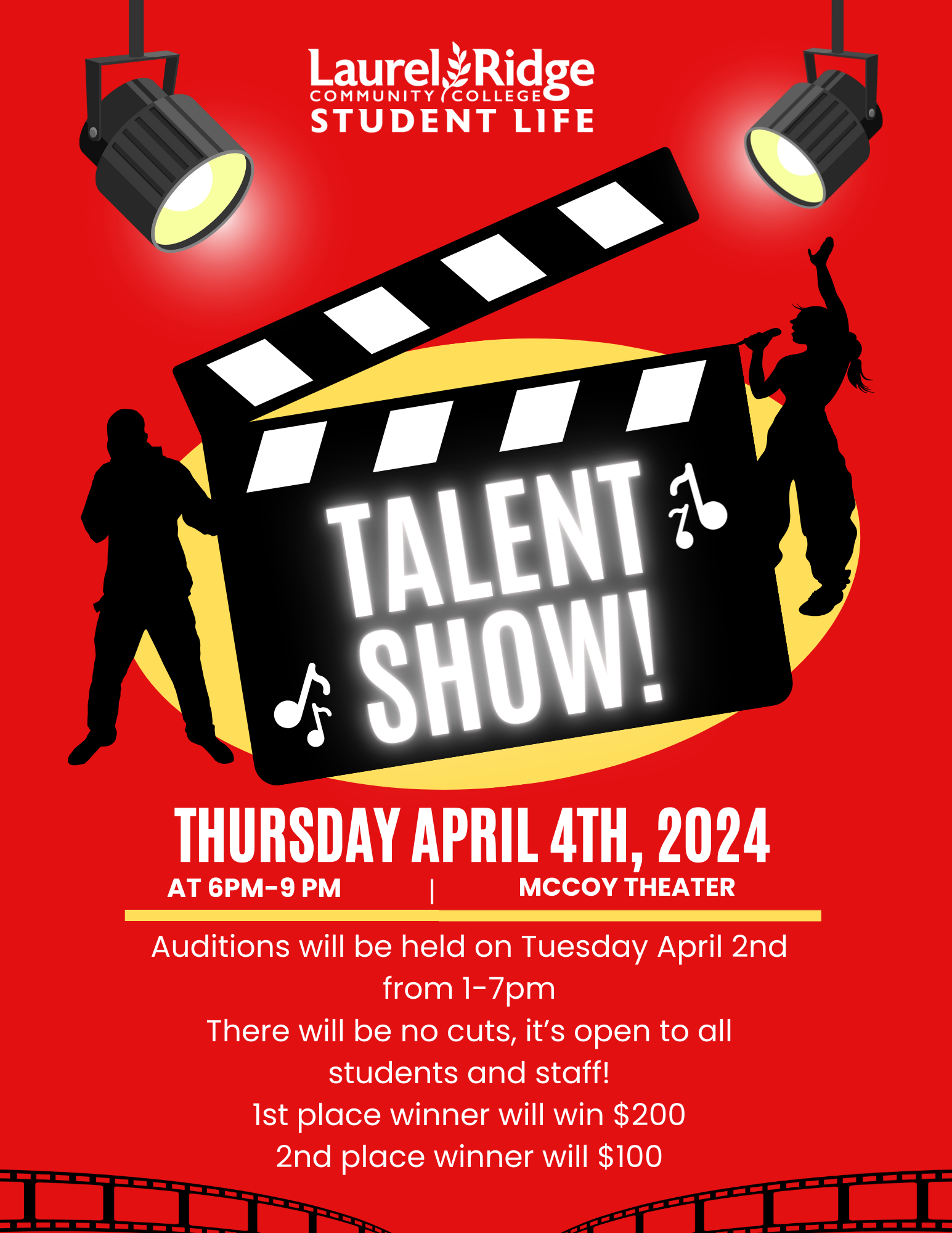 Talent Show flyer