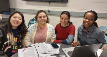 esl students smiling