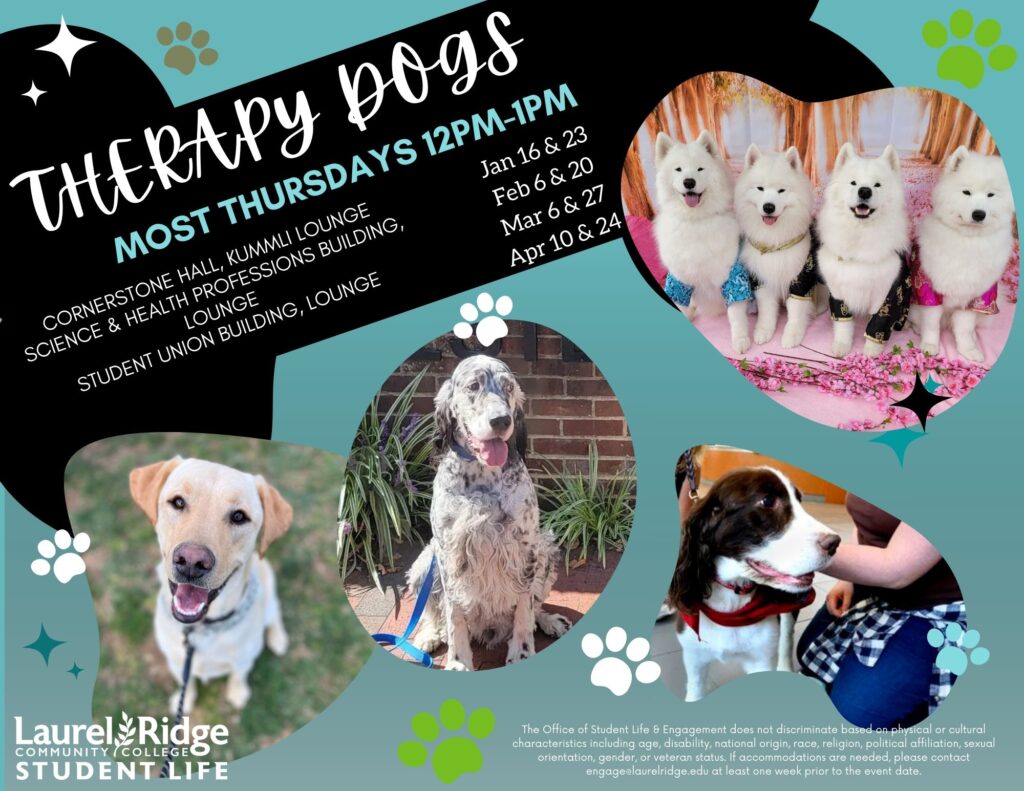 flyer with images of dogs