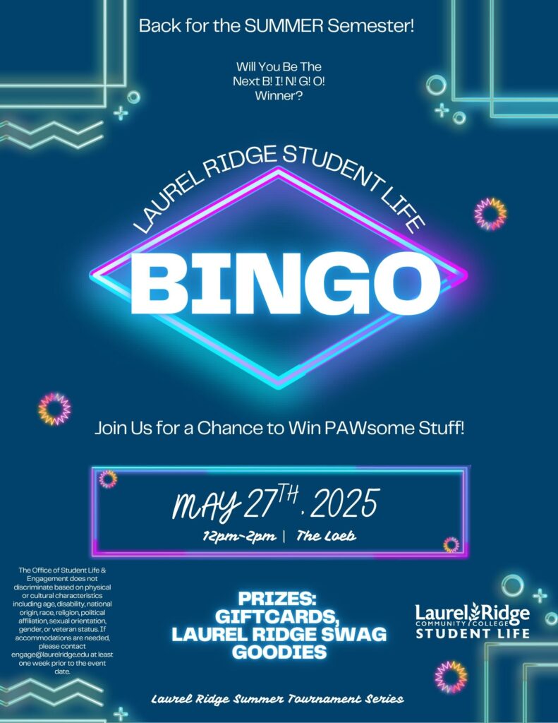 Bingo flyer