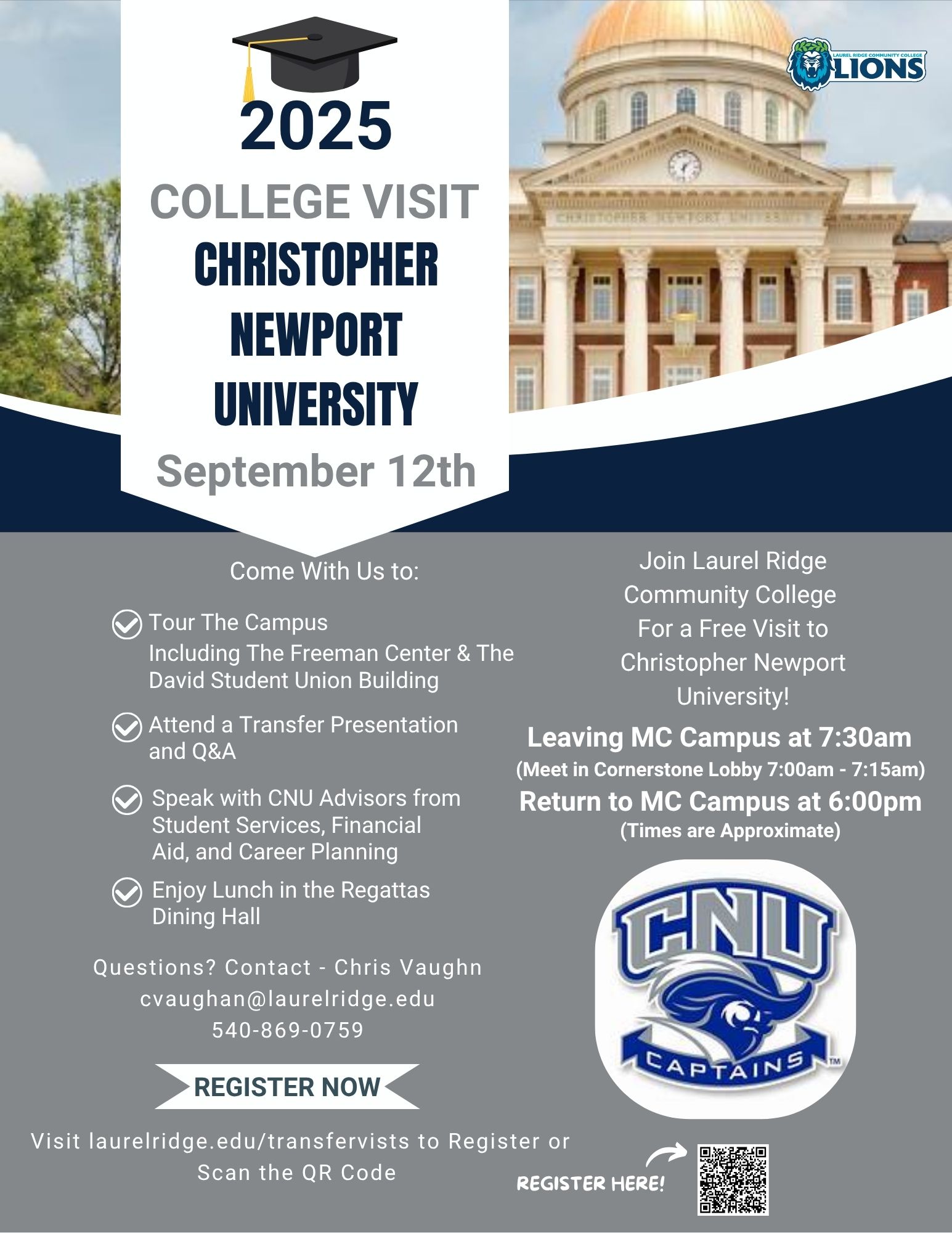 College Visit Sept 12