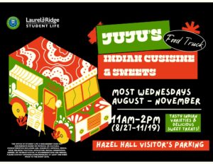 JUJU's Food Truck flyer - Indian Cuisine and Sweets