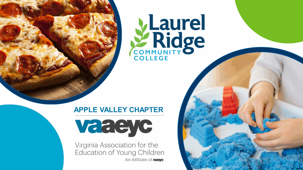 banner image with pictures of pizza and kinetic sand