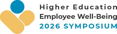 a logo file with the words higher education employee well-being 2026 symposium